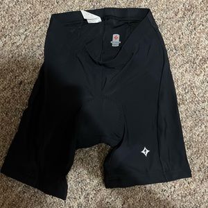 Specialized Padded Cycling Shorts Mens Small Black Performance Wicking Bike